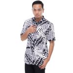 Kemeja Slim Fit Lengan Pendek-01