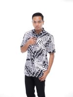 Kemeja Slim Fit Lengan Pendek-01