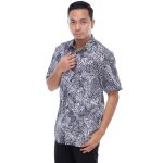 Kemeja Slim Fit Lengan Pendek-02